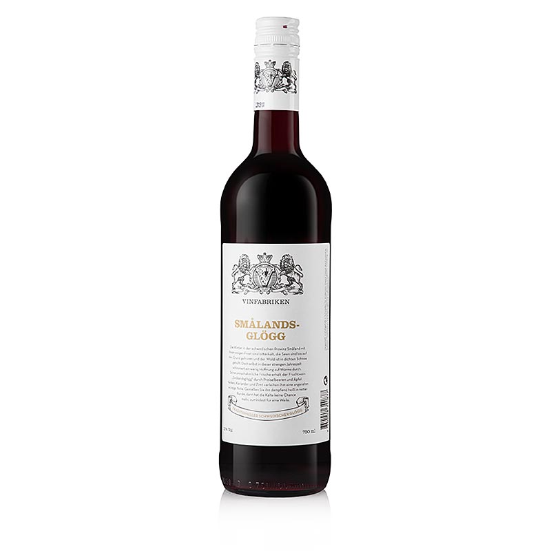 Vinfabriken Smalands Glogg, 11% obj., Szwecja - 750 ml - Butelka