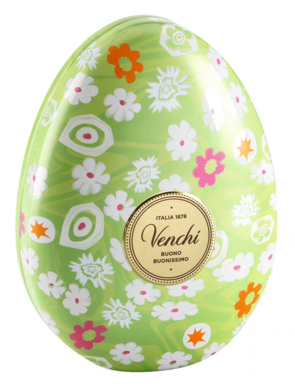 Easter Egg Metal Tin, Pralinenmischung Osterei, Dose, Venchi - 77 g - Dose