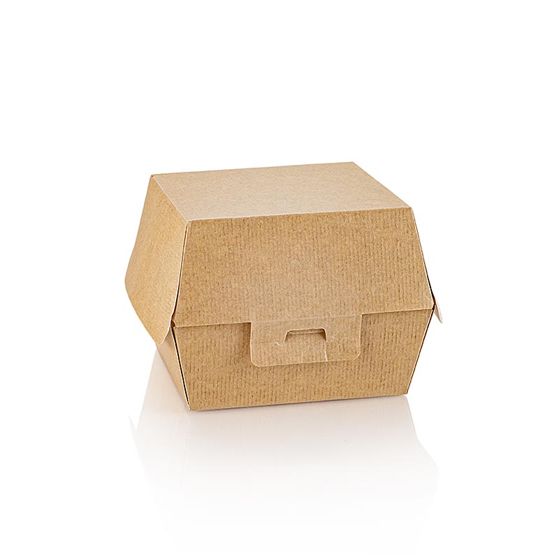 Caja para llevar para hamburguesas The Pack, 130 x 125 x 90 mm - 50 piezas - pelicula