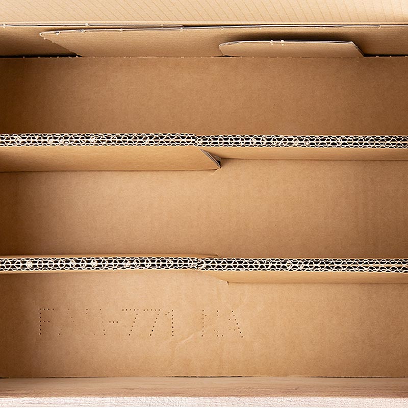 Caja de regalo de vino, Madera, para 6 botellas de 0,75 l cada una - 1 pieza - lotes