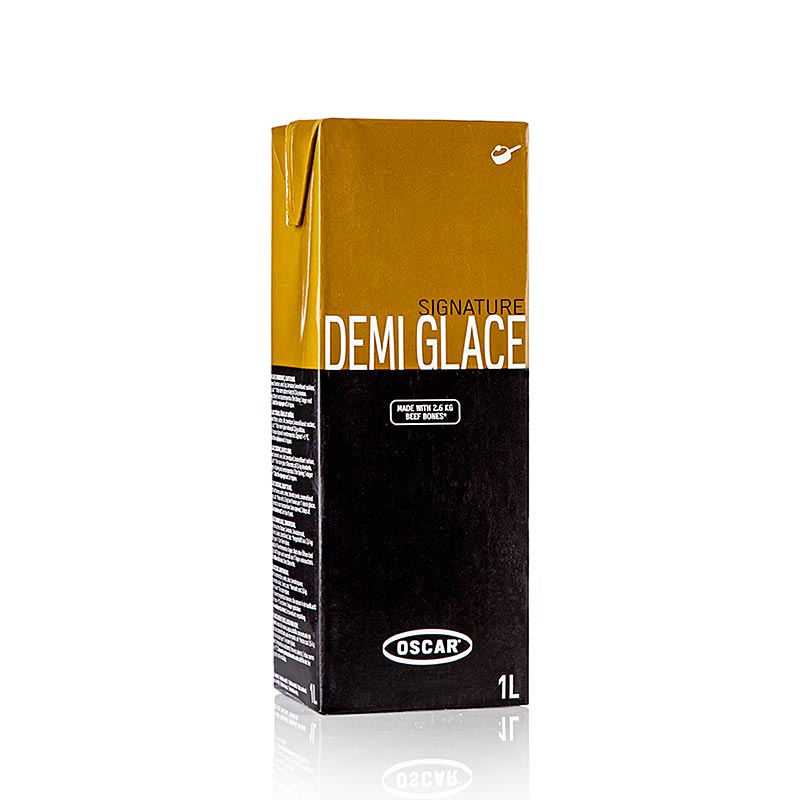 Oscar Signature Demi Glace, liquid, ready to cook - 1 l - Tetra Pak