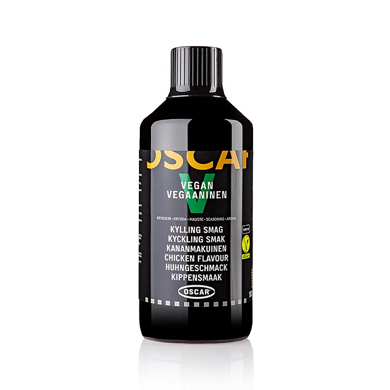 Oscar concentrat aroma de pui, lichid, vegan, fara gluten - 1 l - Sticla PE