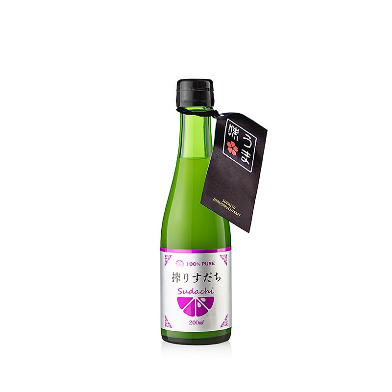 Sudachi Zitrusfruchtsaft, 100%, Japan - 200 ml - Flasche