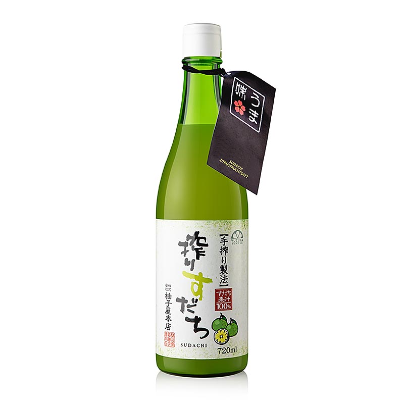 Sok z owocow cytrusowych Sudachi, 100%, Japonia - 720 ml - Butelka