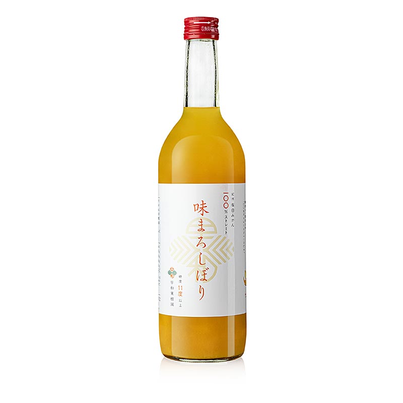 Mikan Saft, 100 % Satsuma / Mandarinenfruchtsaft - 720 ml - Flasche