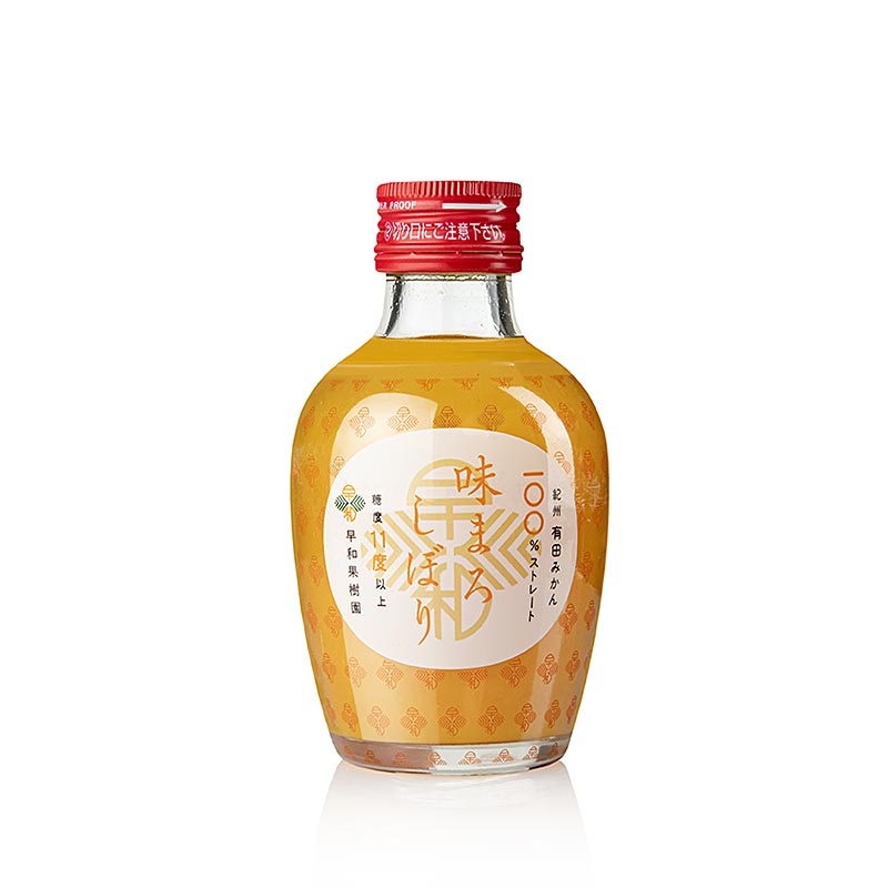 Jus Mikan, 100% jus de fruits Satsuma/Mandarine - 180 ml - Bouteille