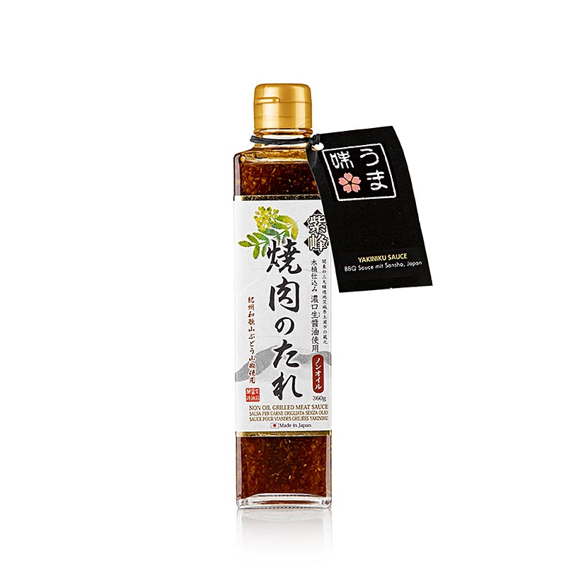 Yakiniku Sauce - BBQ Sauce with Sansho, Shibanuma, Japan - 300 ml - Bottle