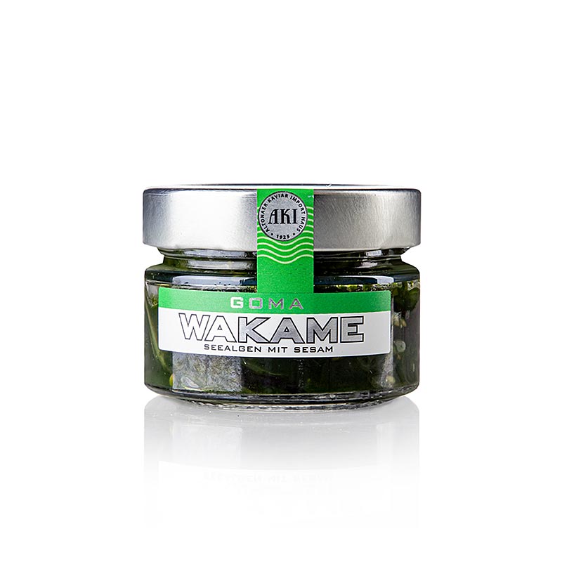 Goma Wakame, seaweed salad with sesame ready - 100 g - Glass