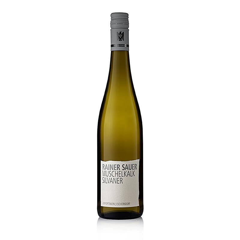 2023 Silvaner Muschelkalk, seco, 12% vol., Rainer Sauer, ORGANICO - 750 ml - Botella