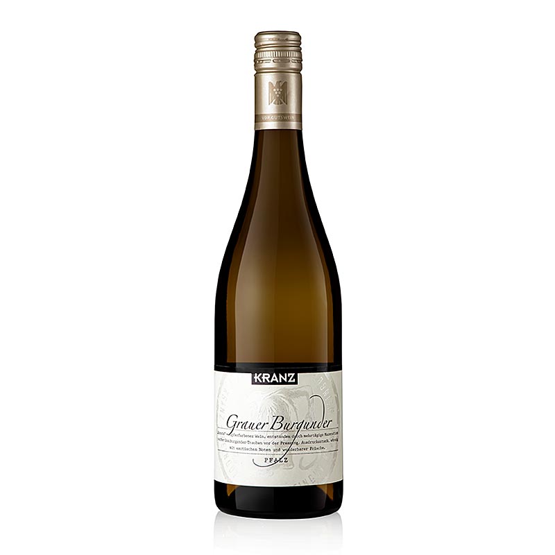 2023 Grauburgunder estate vere, e thate, 13% vol., Kranz, ORGANIKE - 750 ml - Shishe