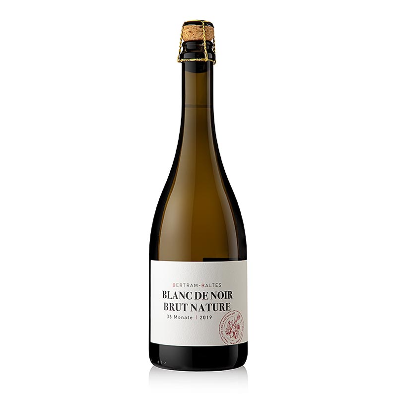 2019er Blanc de Noir Spätburgunder Sekt, Brut Nature, 11,5 % vol., Bertram-Baltes - 750 ml - Flasche