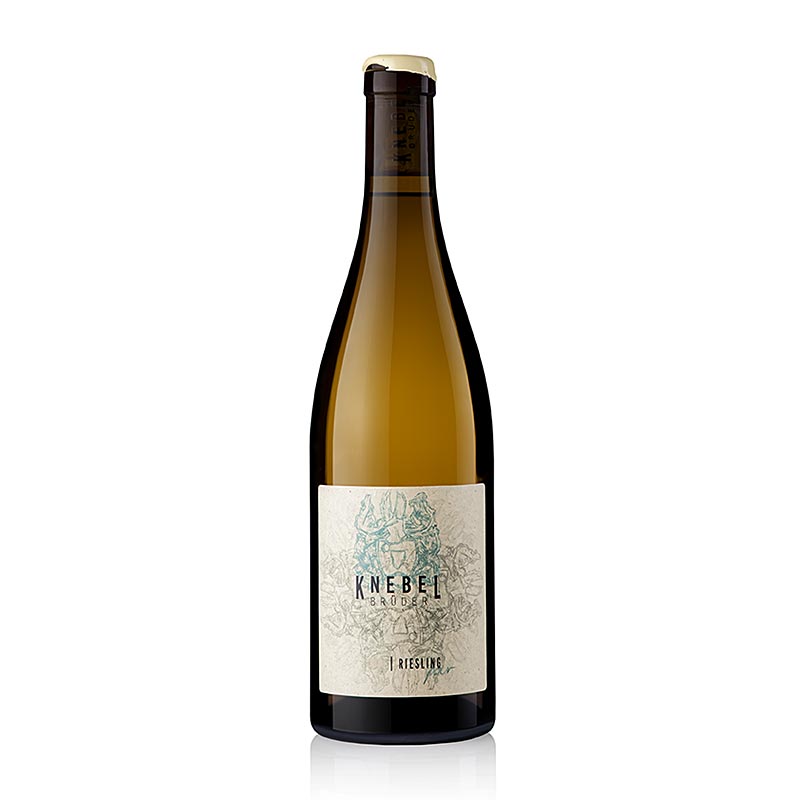 2021 Riesling ongefilterd, droog, 12% vol., Knebel Bruder - 750 ml - Fles