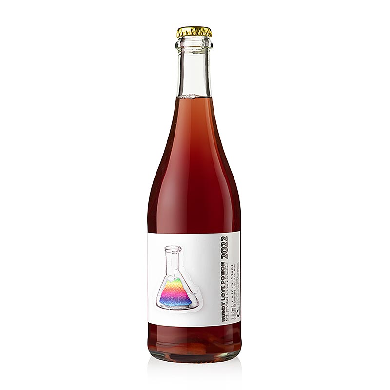 2022er Buddy Love Kumpel Liebestrank Rosewein, trocken, 9,5 % vol., Madame Flöck - 750 ml - Flasche