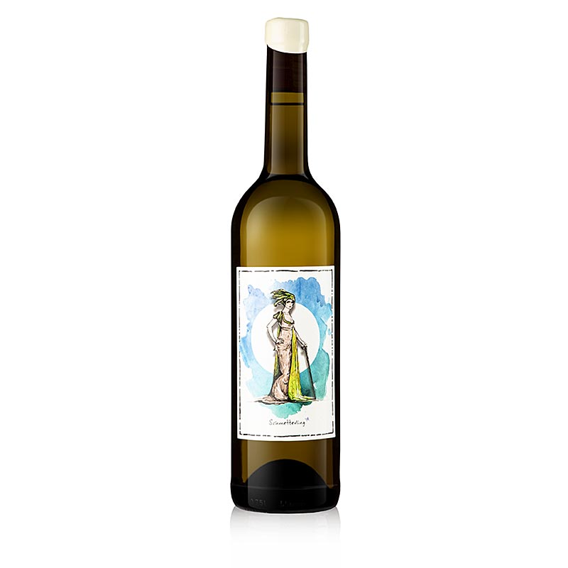 2020er Schmetterling Summer Cuvee, Landwein, 10,5 % vol., Madame Flöck, vegan - 750 ml - Flasche