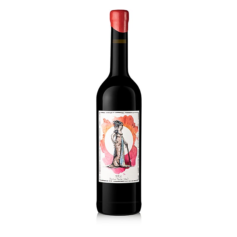 2021 Positive Mental Vibes PMV country wine, 10.5% vol., Madame Flock, vegan - 750 ml - Bottle