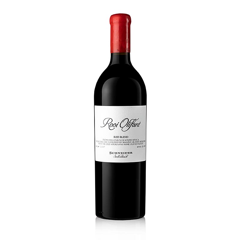 2021 Rooi Olifant red wine, dry, 14% vol., Schneider - 750 ml - Bottle