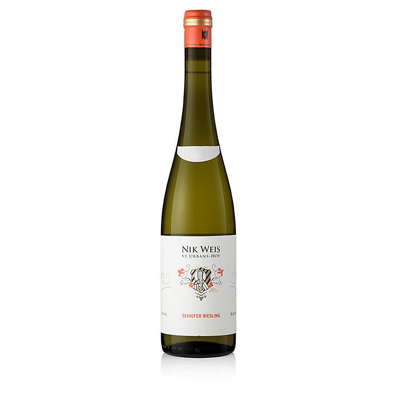 2023 Schiefer Riesling, puolikuiva, 11,5 tilavuusprosenttia, Nik Weis - 750 ml - Pullo