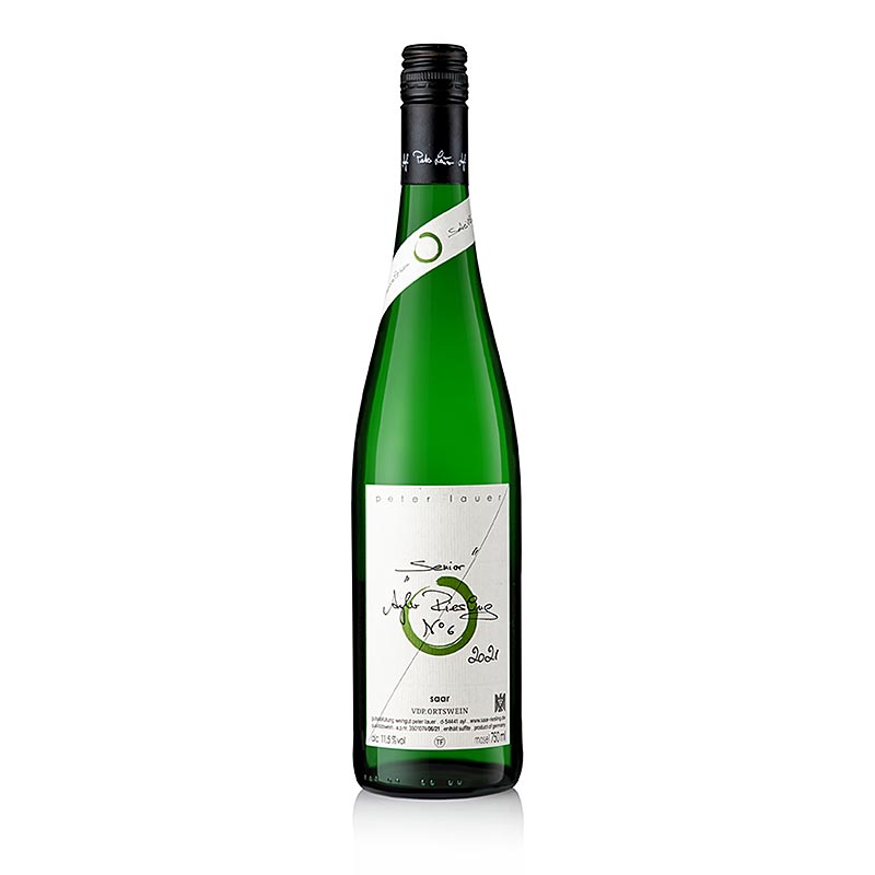 2021 Senior Ayler Riesling Barrel 6, kuiva, 11,5 tilavuusprosenttia, Lauer - 750 ml - Pullo