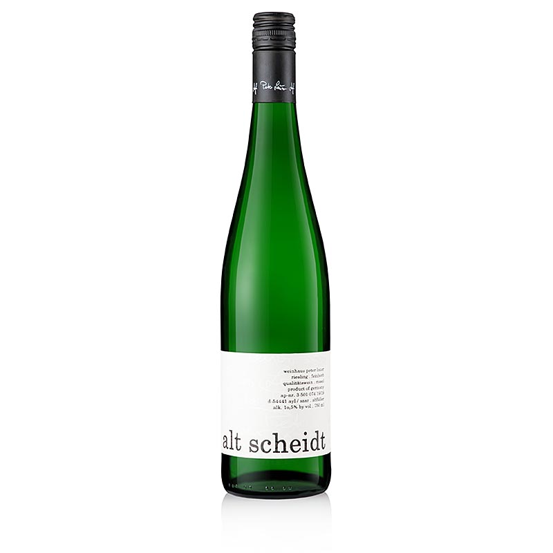 2022 Alt Scheidt Saar Riesling, puolikuiva, 9,5 tilavuusprosenttia, Lauer - 750 ml - Pullo