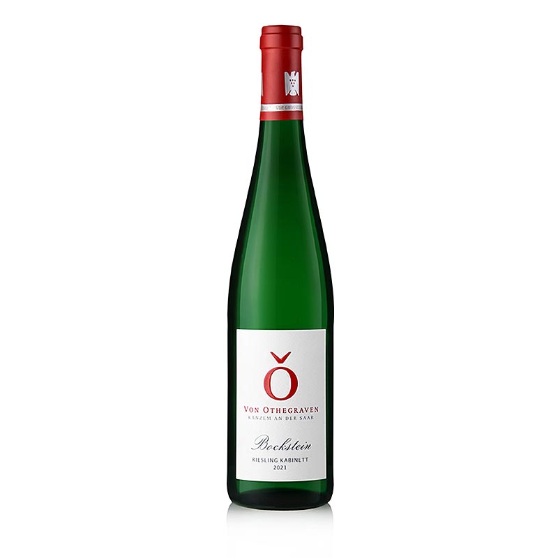 2021er Bockstein Riesling Kabinett, süß, 8% vol., Von Othegraven - 750 ml - Flasche