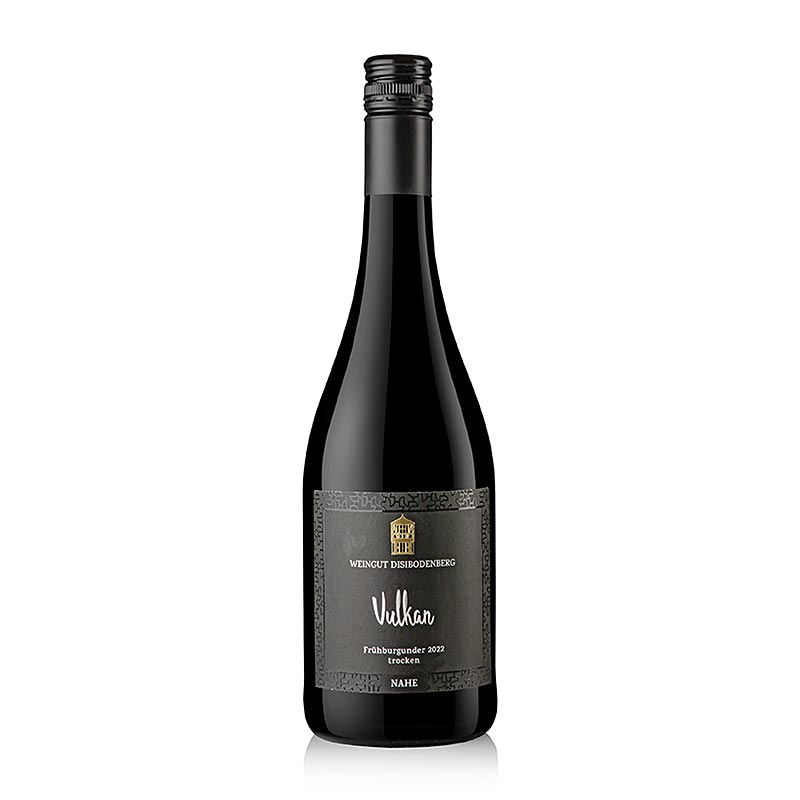 2022 Vulkan Fruhburgunder cervene vino, suche, 13% obj., Disibodenberg - 750 ml - Flasa