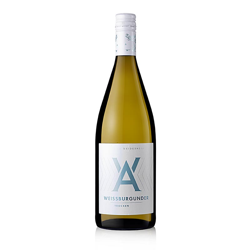 Andres 2023 Weissburgunder Weißwein trocken QW Pfalz 1,0 Liter - 1 l - Flasche