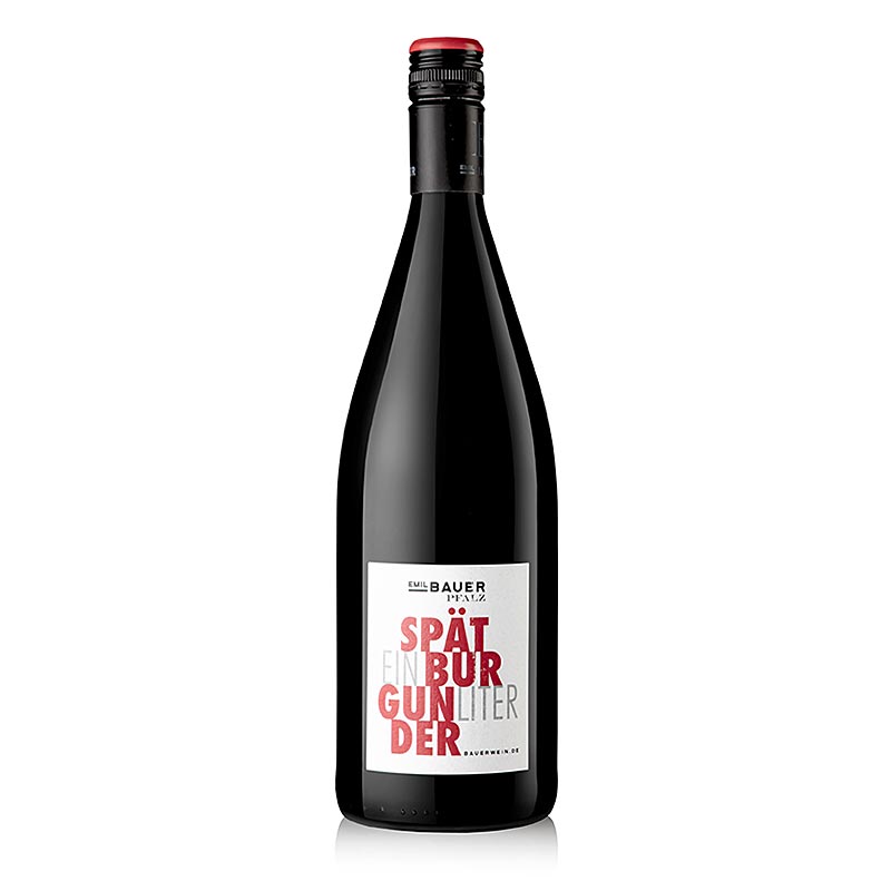 2023 Pinot Noir, thate, 13% vol., Emil Bauer and Sons - 1 l - Shishe