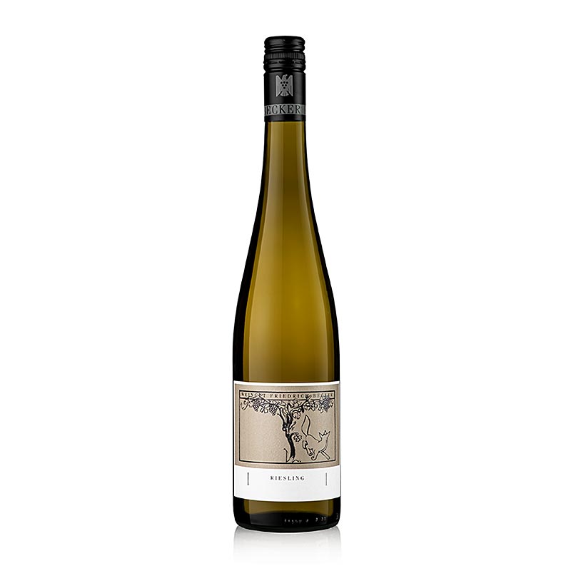 2023er Riesling QW, trocken, 12 % vol., F. Becker - 750 ml - Flasche