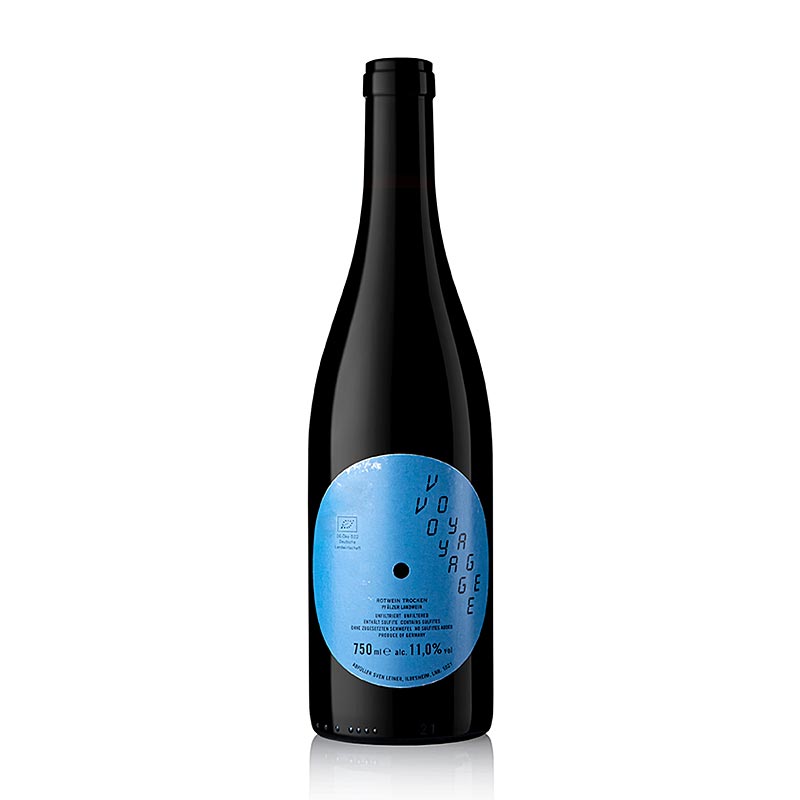 Cuvee di vino rosso Voyage Voyage Landwein 2021, secco, 11% vol., Leiner, BIOLOGICO - 750 ml - Bottiglia