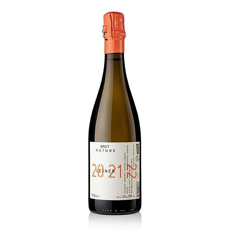 20 21 22 Brut Nature kuohuviini, 10,5 tilavuusprosenttia, Leiner, luomu - 750 ml - Pullo