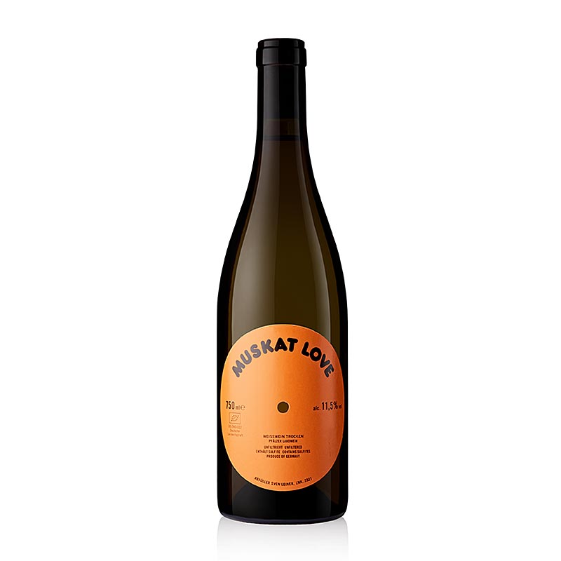 2022 Muskat Love white wine, dry, 10.5% vol., Leiner, ORGANIC - 750 ml - Bottle