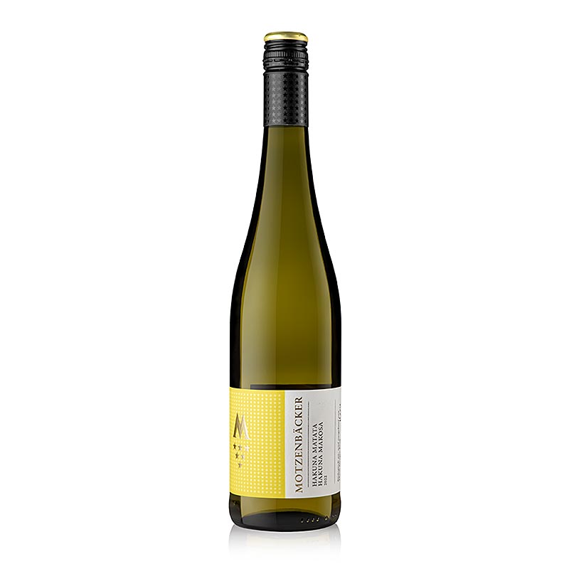 2022er Hakuna Matata Weißwein, trocken, 11,5 % vol., Motzenbäcker, BIO - 750 ml - Flasche