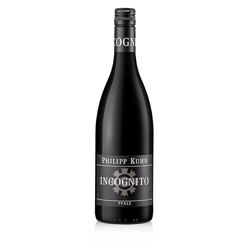 2021er Incognito QW Rotwein, trocken, 13,5 % vol., Philipp Kuhn, Vegan - 750 ml - Flasche