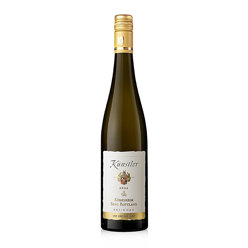 2022er Rüdesheim Berg Rottland Riesling GG, trocken, 13 % vol., Künstler - 750 ml - Flasche