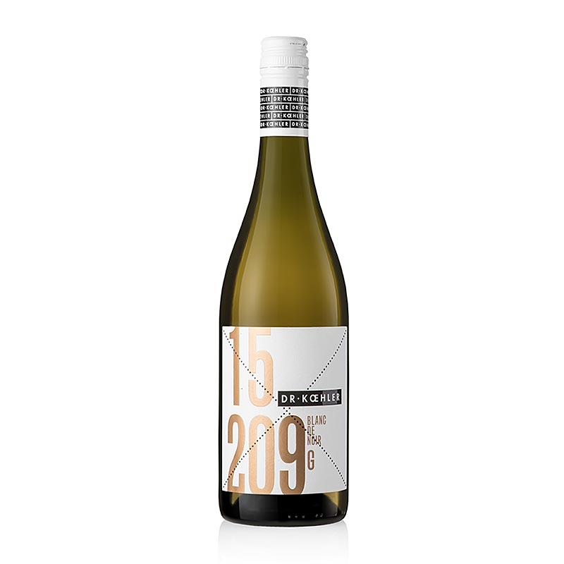 2023 Blanc de Noir, white wine, dry, 11.5% vol., Dr. Koehler - 750 ml - Bottle