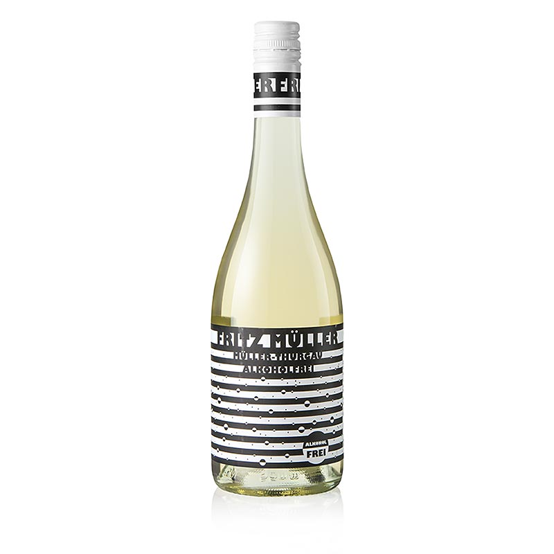 vino spumante, analcolico, semisecco, Fritz Muller - 750 ml - Bottiglia