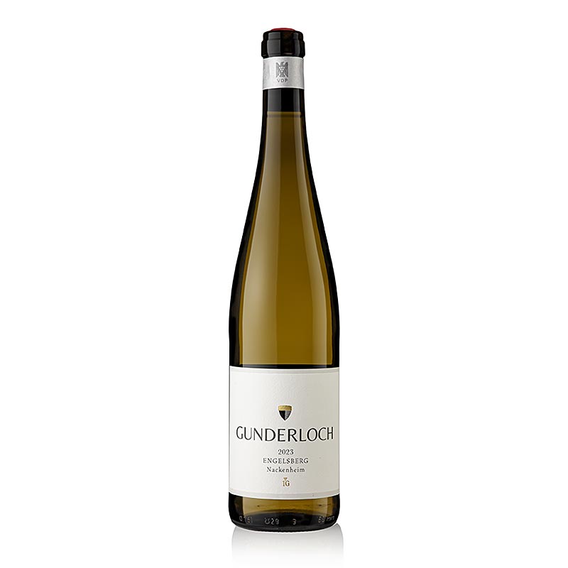 2023er Engelsberg Riesling QW, trocken, 12,5 % vol., Gunderloch, BIO - 750 ml - Flasche