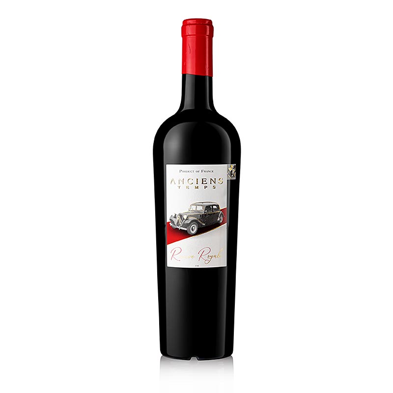 2021 Reserve ROYALE red wine, semi-dry, 15% vol., Anciens Temps - 750 ml - Bottle