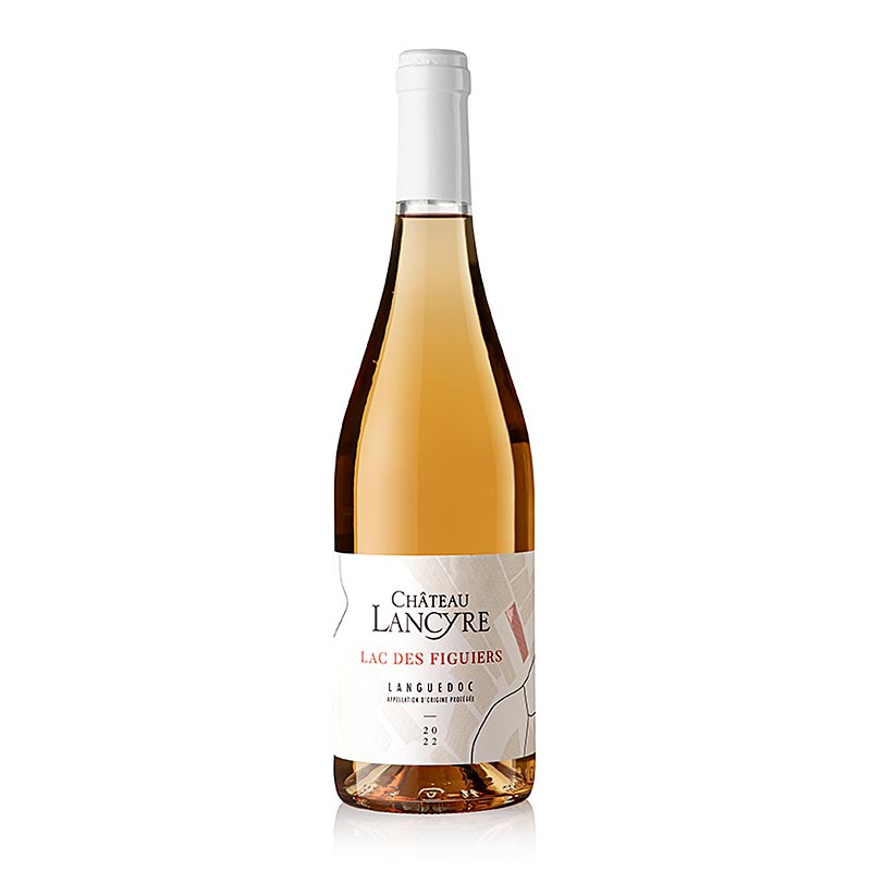 2022er Rose, Lac des Figuiers, trocken, 13,5 % vol., Lancyre, BIO - 750 ml - Flasche