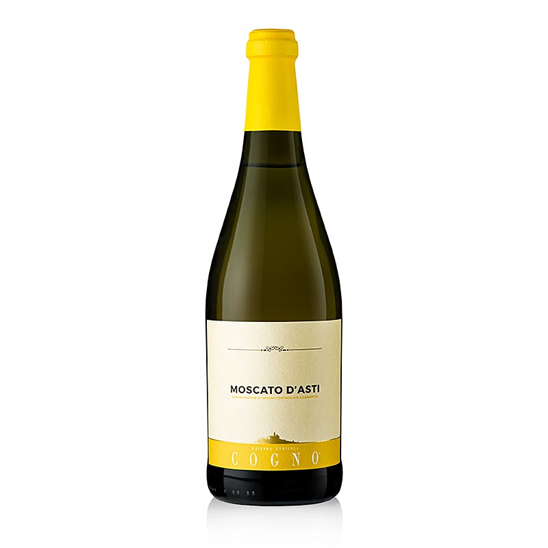 2023er Moscato d `Asti DOCG Perlwein weiß, süß, 5,5 % vol., Elvio Cogno - 750 ml - Flasche