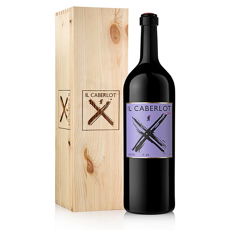 2020 Il Caberlot, seco, 13,5% vol., Carnasciale, duplo magnum - 3 eu - Garrafa