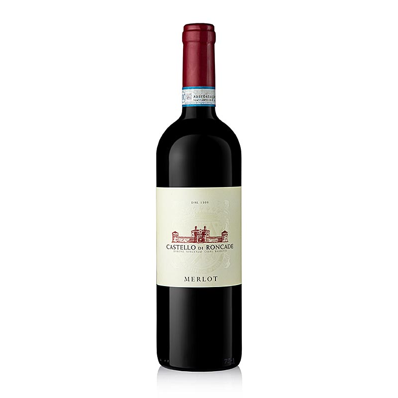 2022er Merlot, trocken, % vol., Castello di Roncade - 750 ml - Flasche