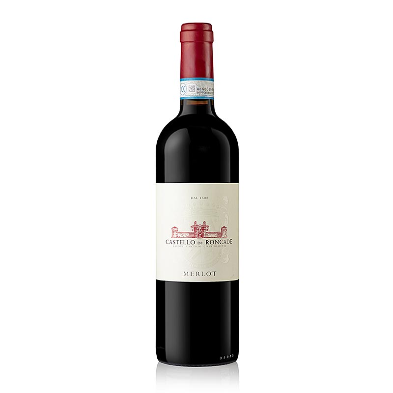 2023er Merlot DOC, trocken, 12,5 % vol., Castello di Roncade - 750 ml - Flasche