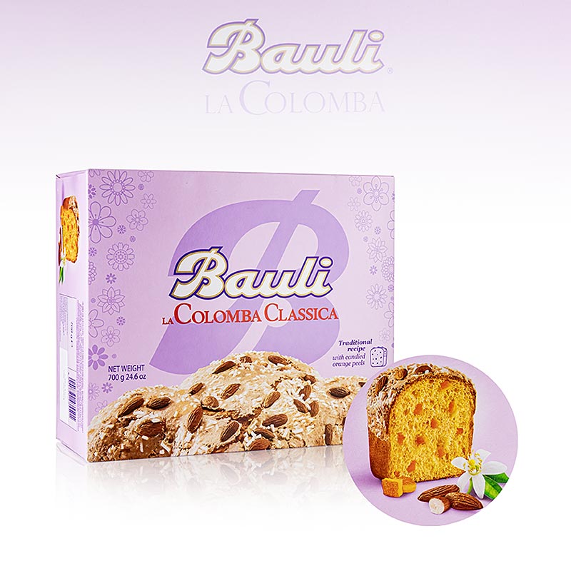 Gateau de Paques Colomba Classica, Bauli - 700g - Carton