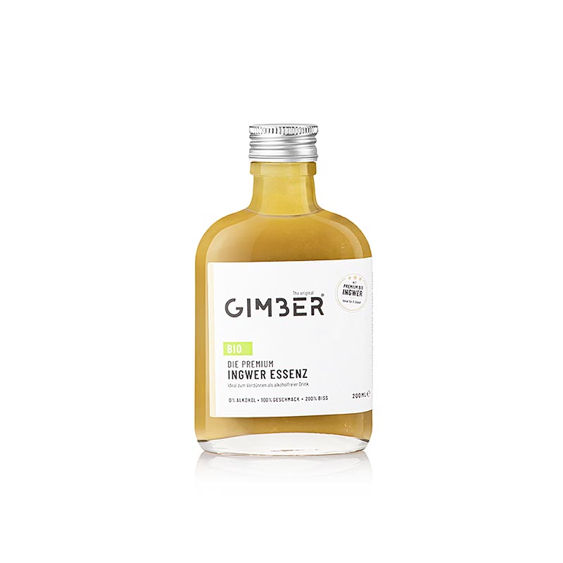 Gimber - Concentre de gingembre, BIO - 200 ml - Bouteille