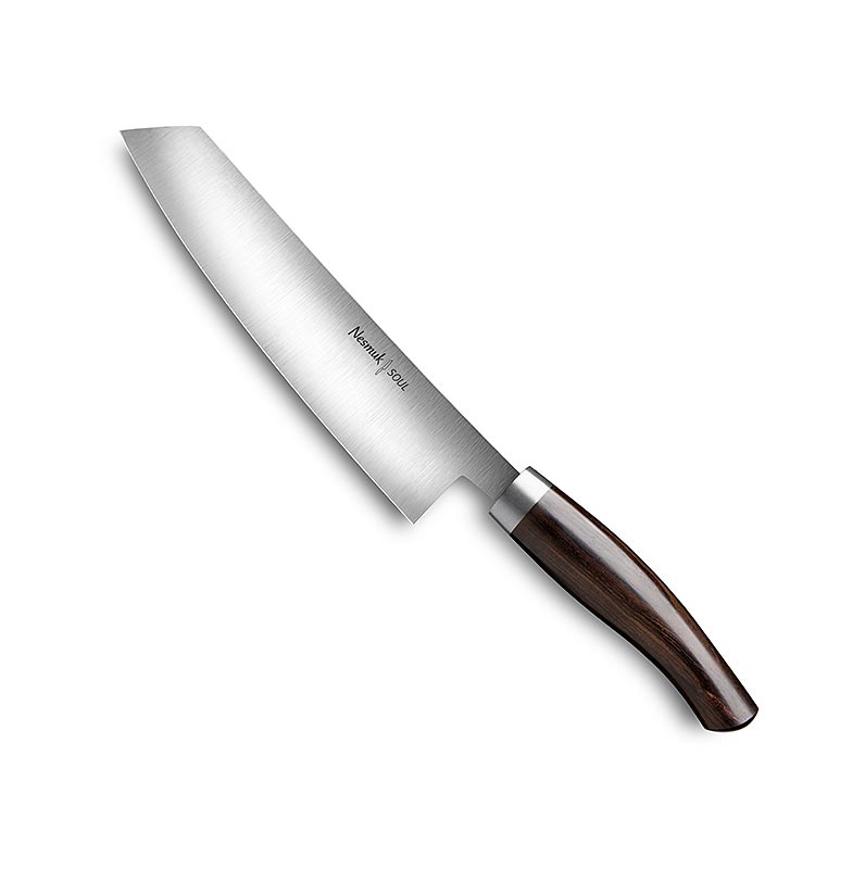 Couteau de chef Nesmuk Soul 3.0, 180 mm, virole inox, manche grenadille - 1 piece - boite