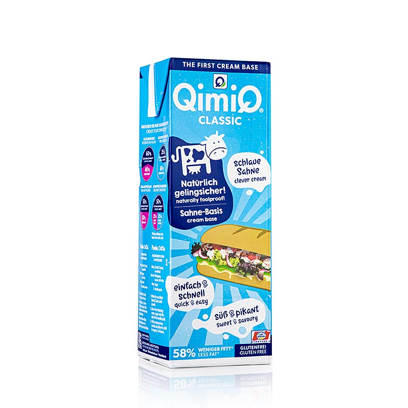 QimiQ Classic Natural, for cooking, baking, refining, 15% fat - 1 kg - Tetra QimiQ Classic Natural, for cooking, baking, refining, 15% fat - 1 kg - Tetra