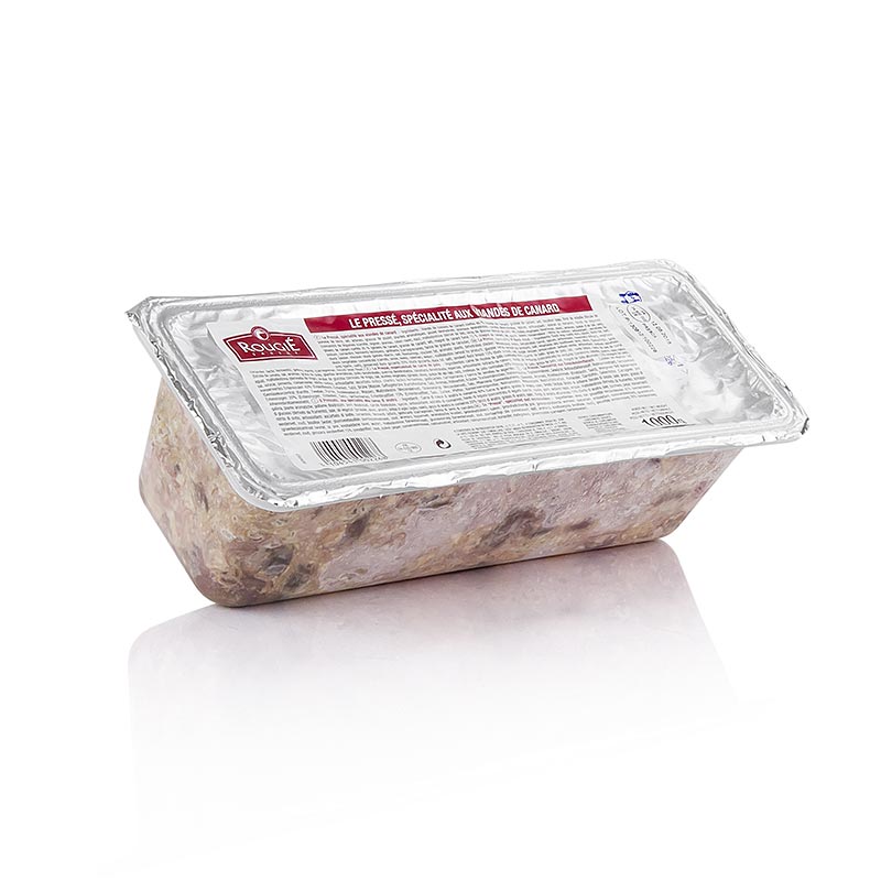 Terrine af ænder kød Le Presse, Rougie - 1 kg - shell