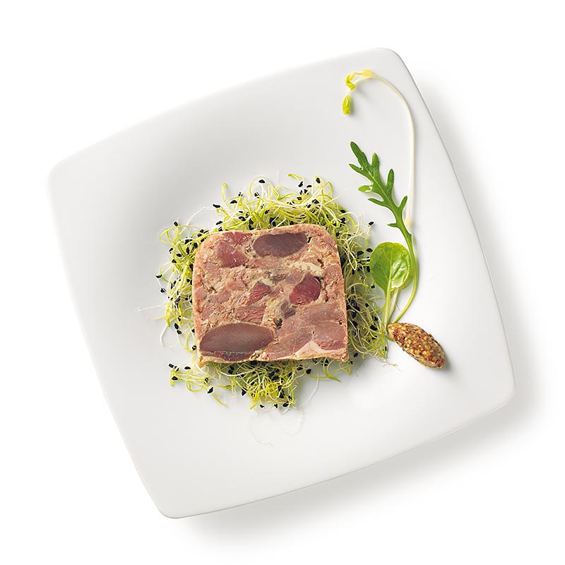 Terrine af ænder kød Le Presse, Rougie - 1 kg - shell