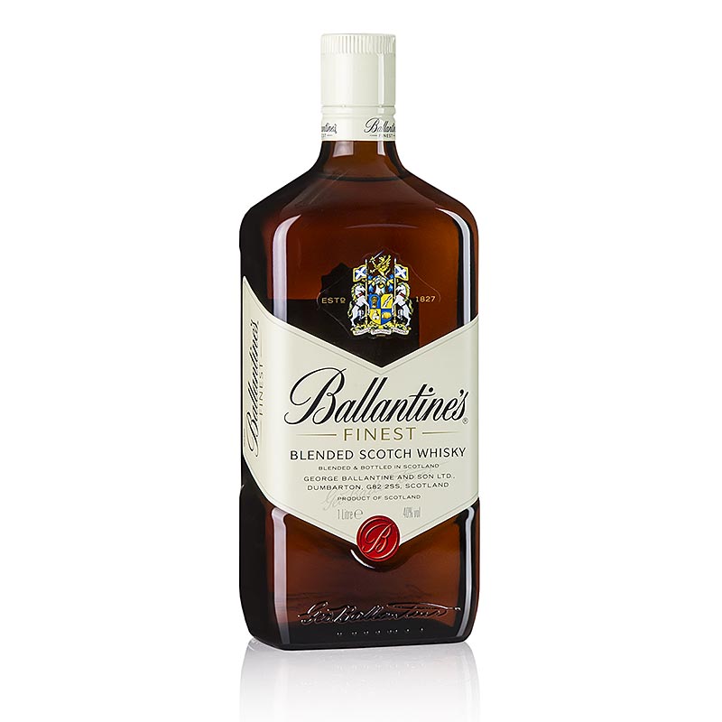 Blended Whisky Ballantines, 40% vol., Ecosse - 1 litre - Bouteille